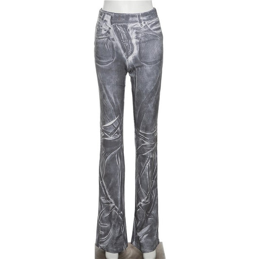 Abstract Denim Jeans (7167151505442)