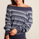 Navy Stripe Sweater (6880630931490)